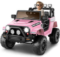 12V Electric Ride On Car Truck with Parent Remote Control, AUX & USB - 3 Speed Options