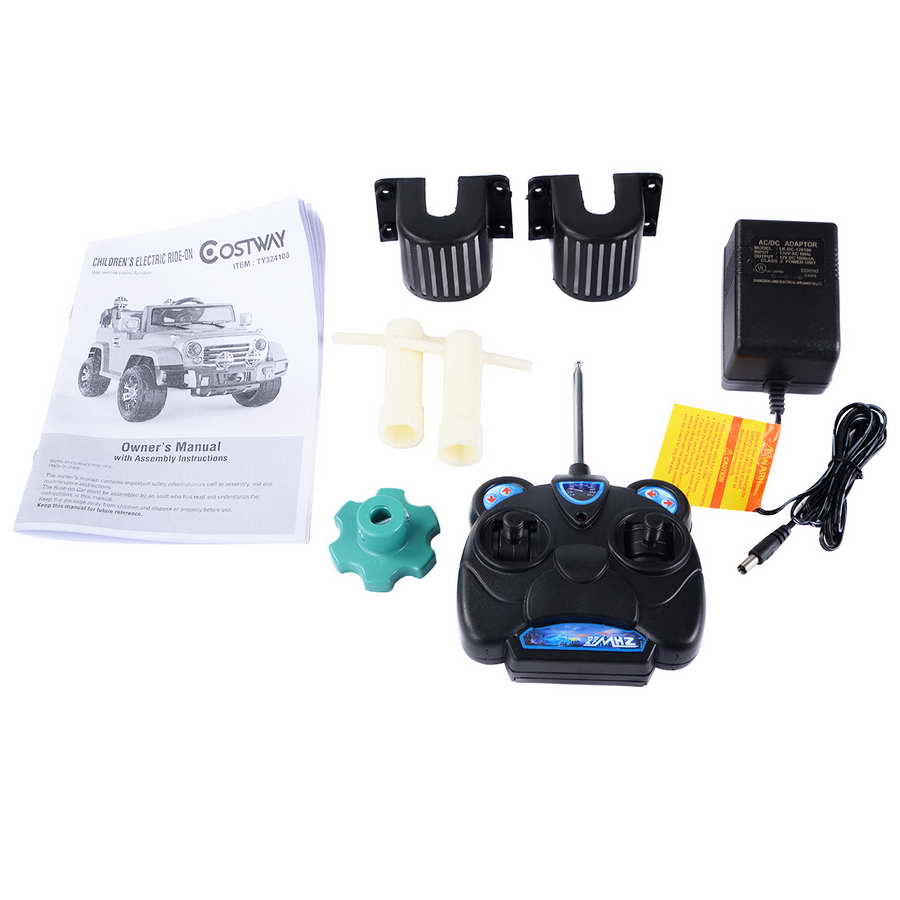 12V Electric Ride-On Truck for Kids with RC Remote Control