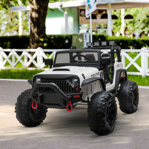 12V Electric Ride On Truck for Kids with Remote Control and Spacious Seat