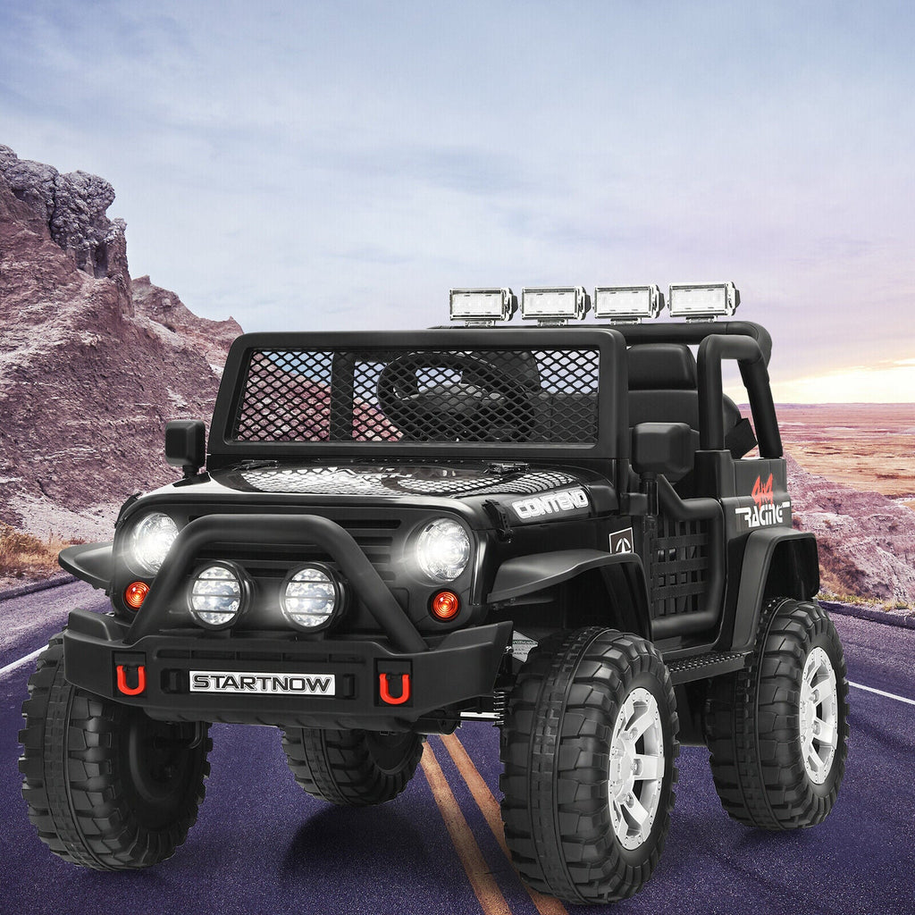 12V Electric Ride-On Truck for Kids with Remote Control - Battery Powered