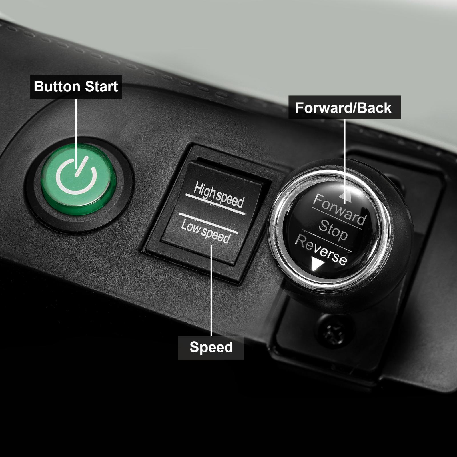 12V Green Electric Ride On Car for Kids with Remote Control - Inspired by Bentley Design