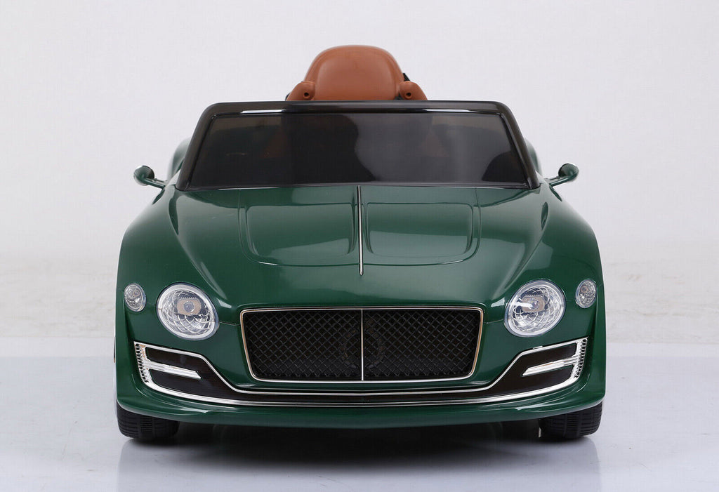 12V Kids Electric Ride on Car with Remote Control and LED Lights - Bentley Style Toy Gift