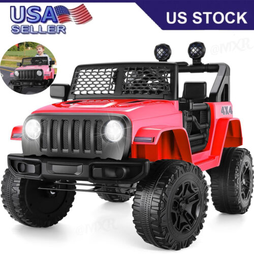 12V Kids Ride-On Car Truck with MP3, Bluetooth, and Parental Remote Control