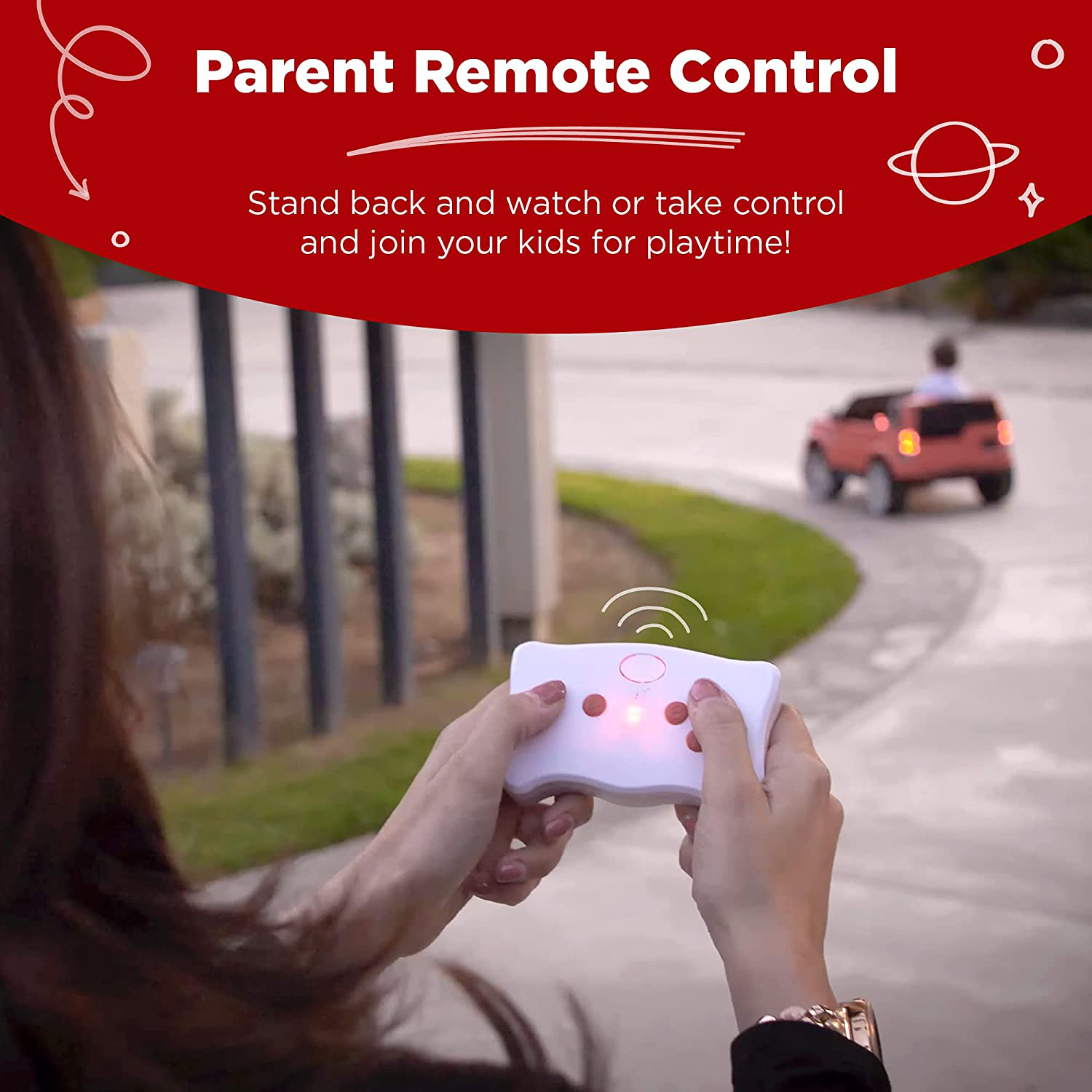 12V Kids Ride On Truck Car with Parent Remote Control - Experience the Thrill of Spring!