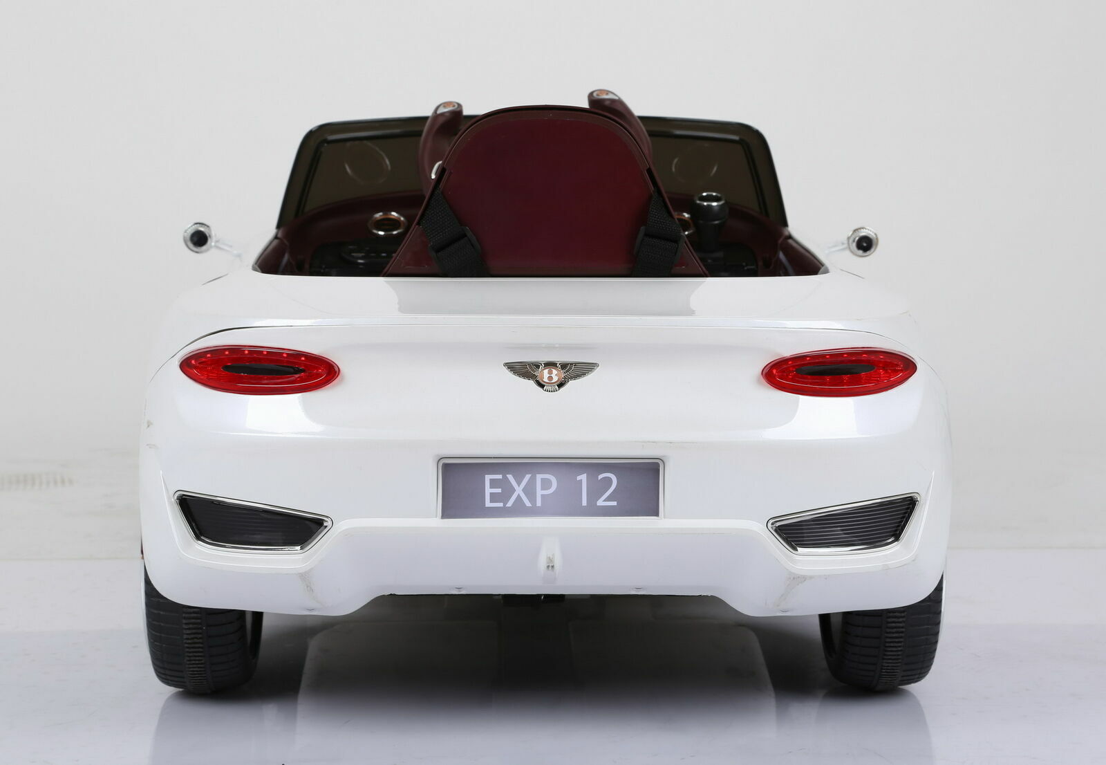 12V Licensed Bentley Style Electric Ride-On Car with LED Lights and Remote Control for Kids