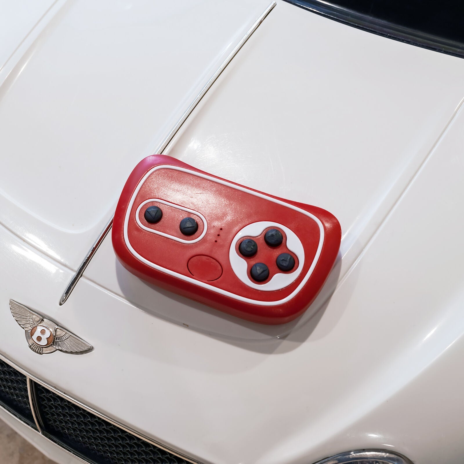 12V Electric Kids Ride-On Car with Remote Control, LED Lights, and MP3 Player - Bentley Style