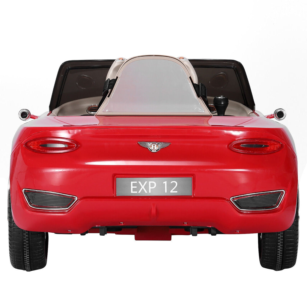 Licensed 12V Bentley Style Electric Ride-On Car for Kids with 2.4G Remote Control