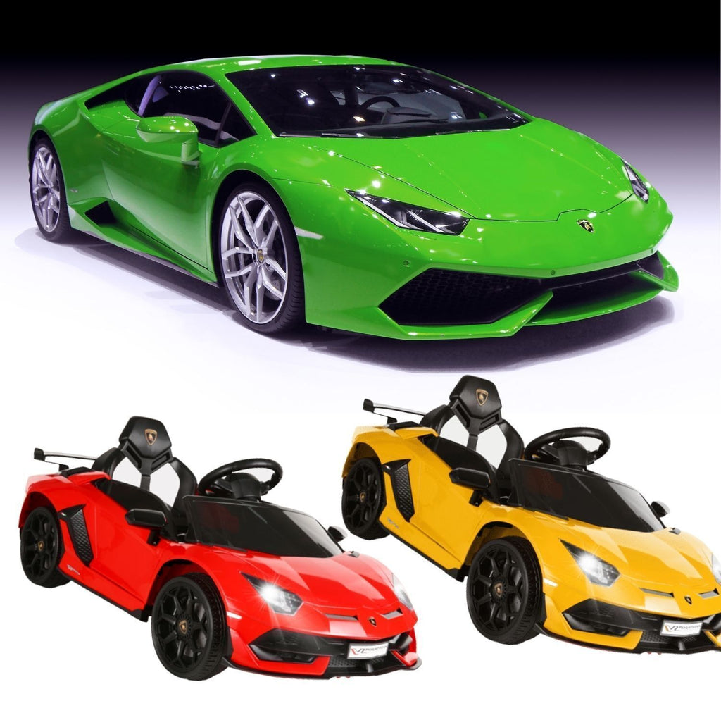 12V Licensed Lamborghini Electric Ride-On Car for Kids