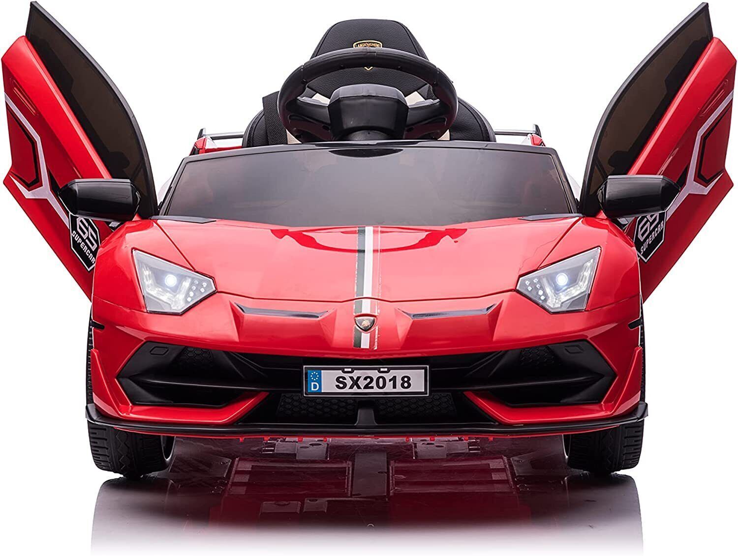 12V Licensed Lamborghini Kids Ride On Car with Remote Control and Music