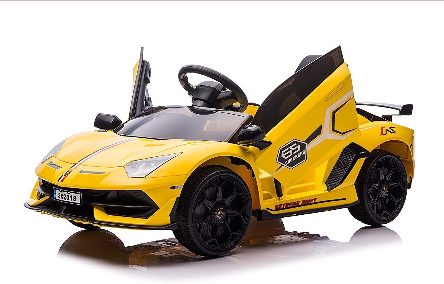 12V Licensed Lamborghini Kids Ride On Car with Remote Control and Music