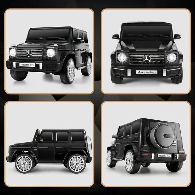 Licensed Mercedes Benz G500 4WD Electric Ride-On Car for Kids with Parental Remote Control