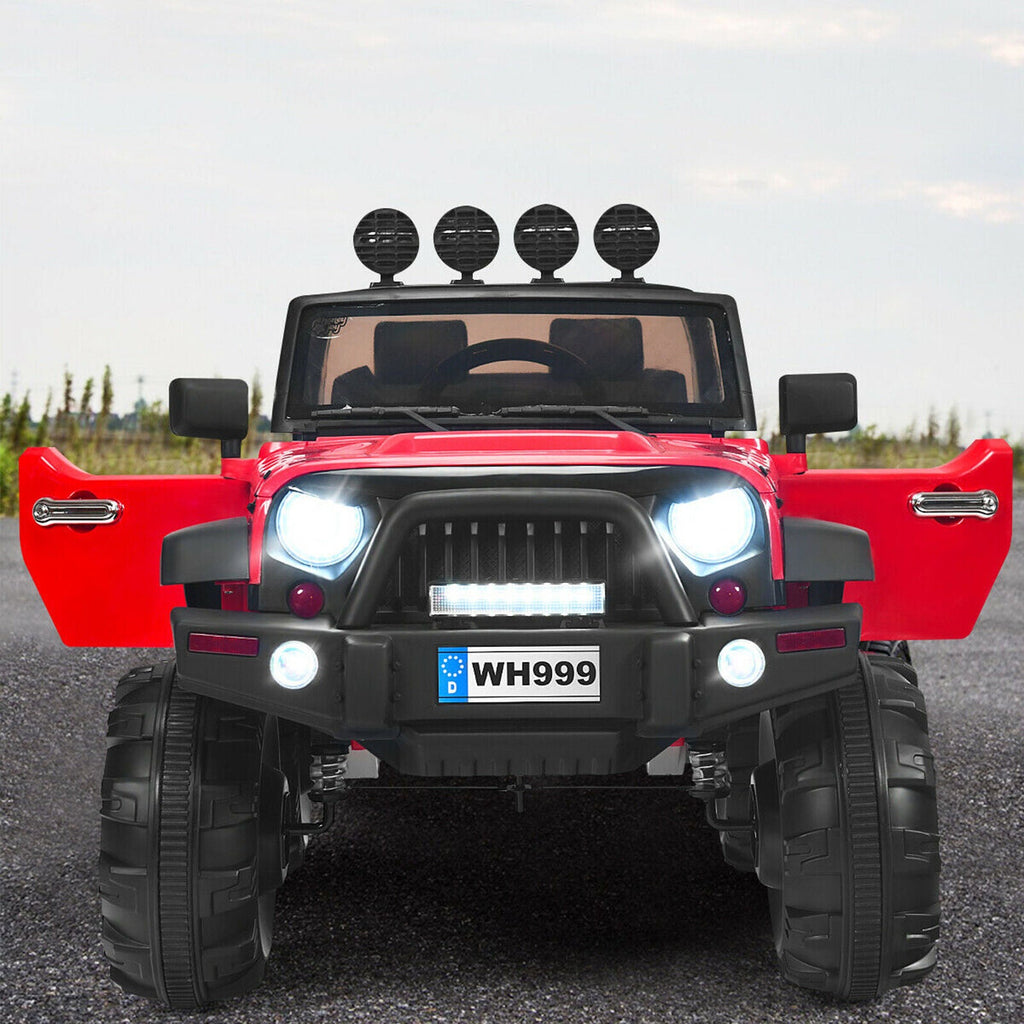 12V Red Truck Car for Kids with MP3 and Remote Control