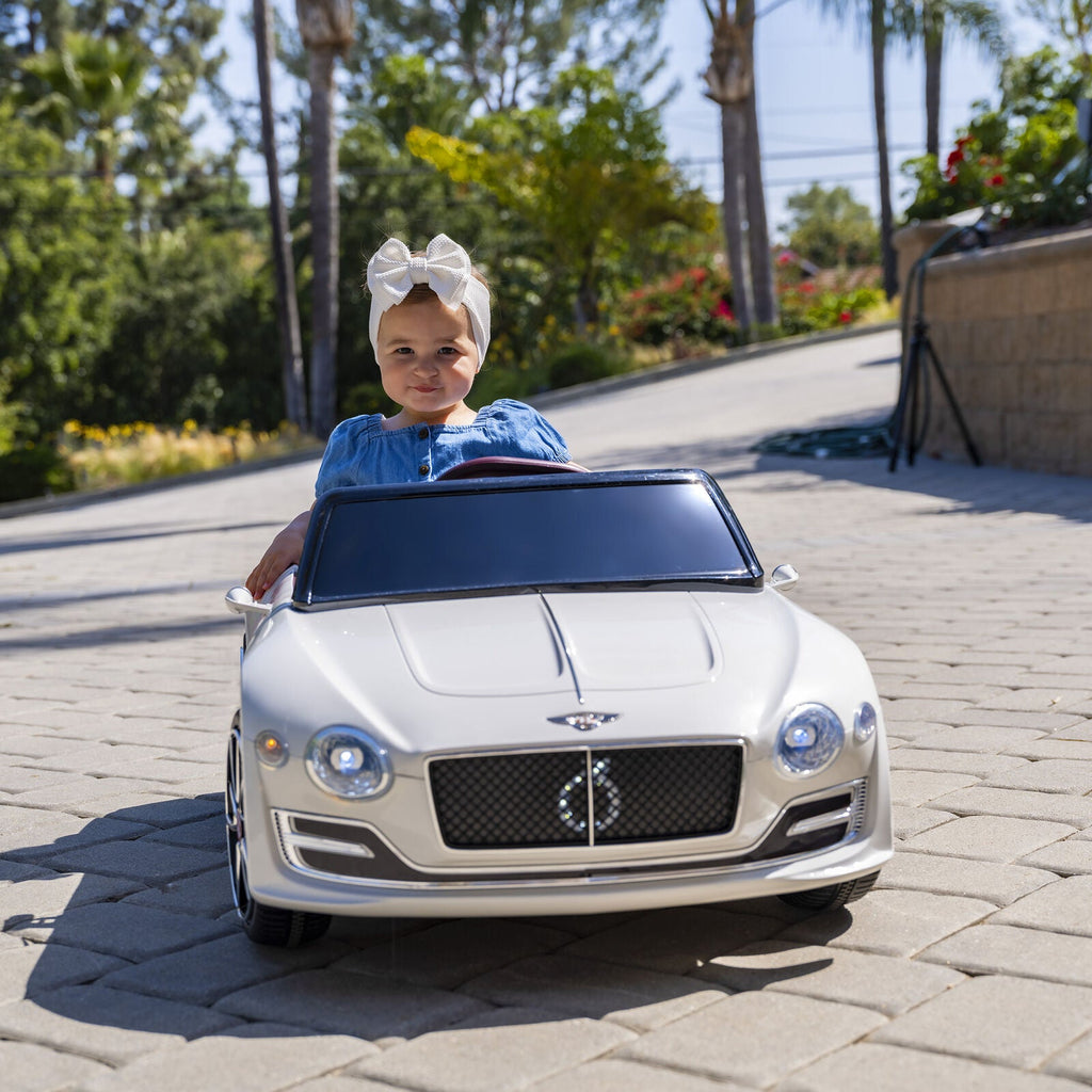 Exp 12 6V Battery Operated Toy Car Ride On with Remote Control - Kids Bentley Style