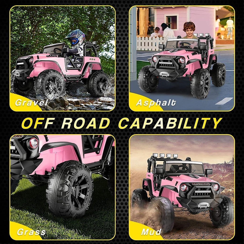 12V/24V Jeep Music Fashion Ride-On Car for Kids with Remote Control