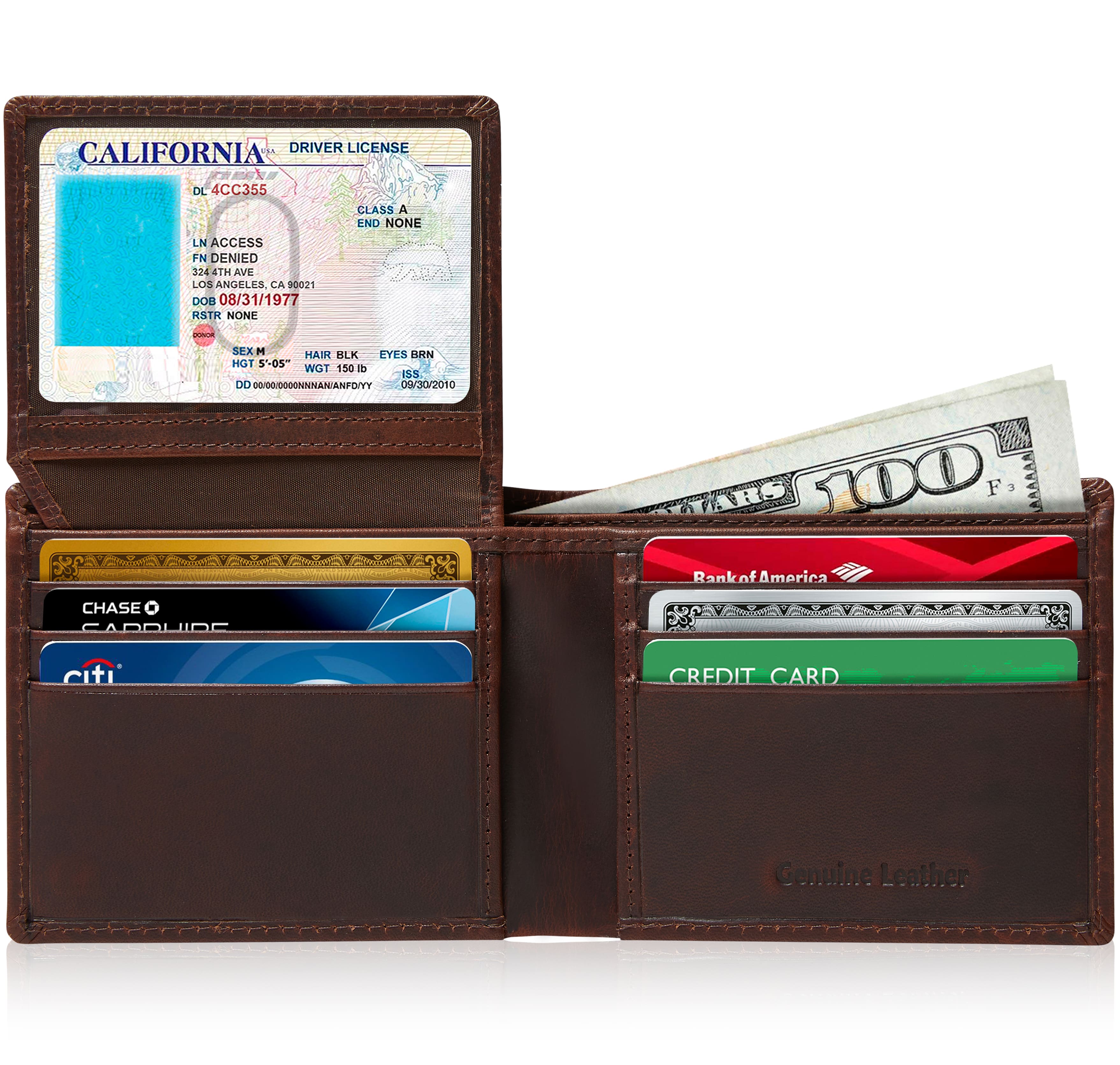 Leather Bifold Wallet