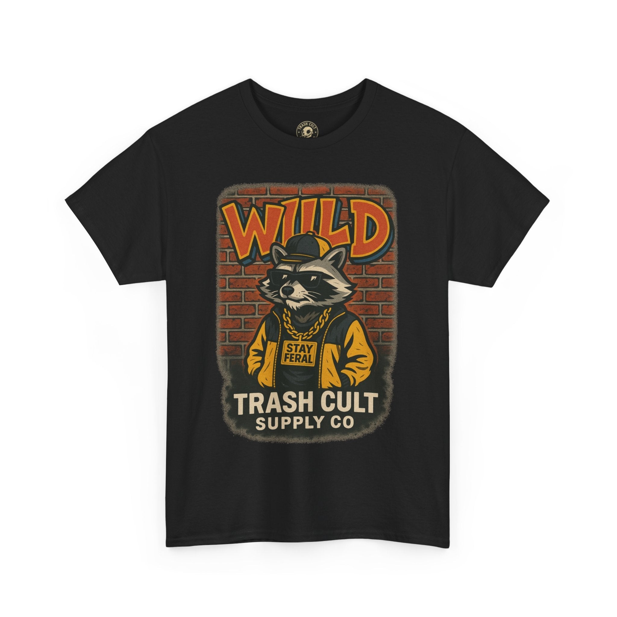 Wild Trash Cult Unisex Tee, Retro Animal T-Shirt, Graphic Tee, Eco-Conscious Apparel, Gift for Nature Lovers, Casual Streetwear