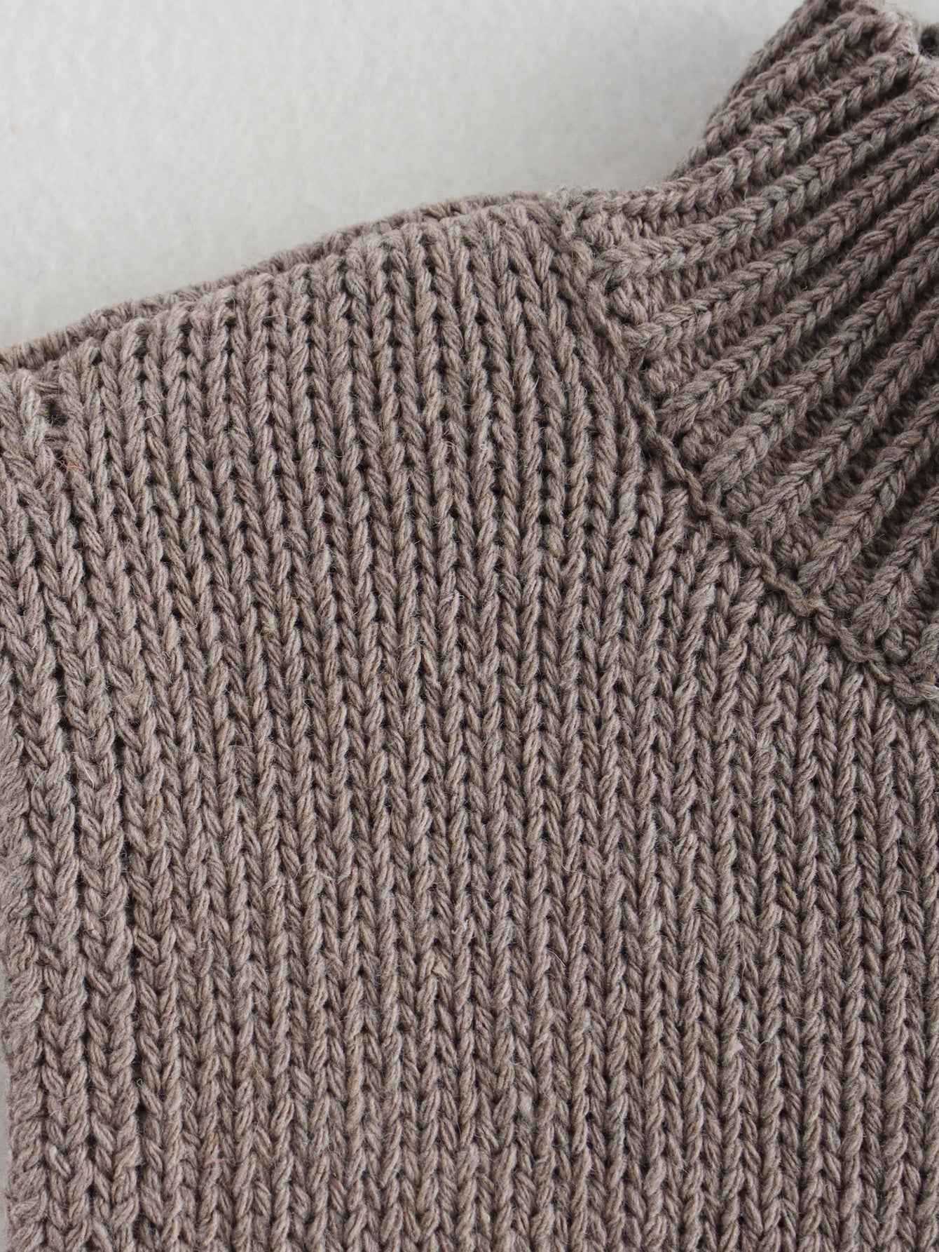 Tassel Knitted Sweater Vest