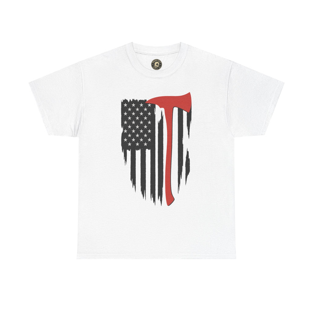American Pride Unisex Heavy Cotton Tee, Casual Shirt, Graphic Tee, Gift for Him, Independence Day Apparel