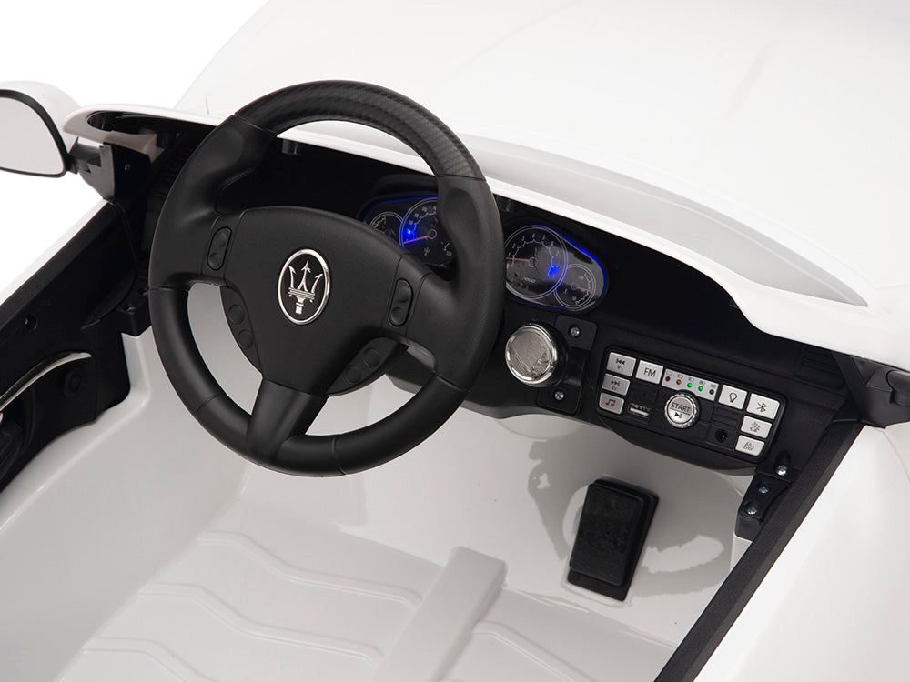 Maserati Ride On Electric Car For Children W/Magic Cars® Wireless Parental Control