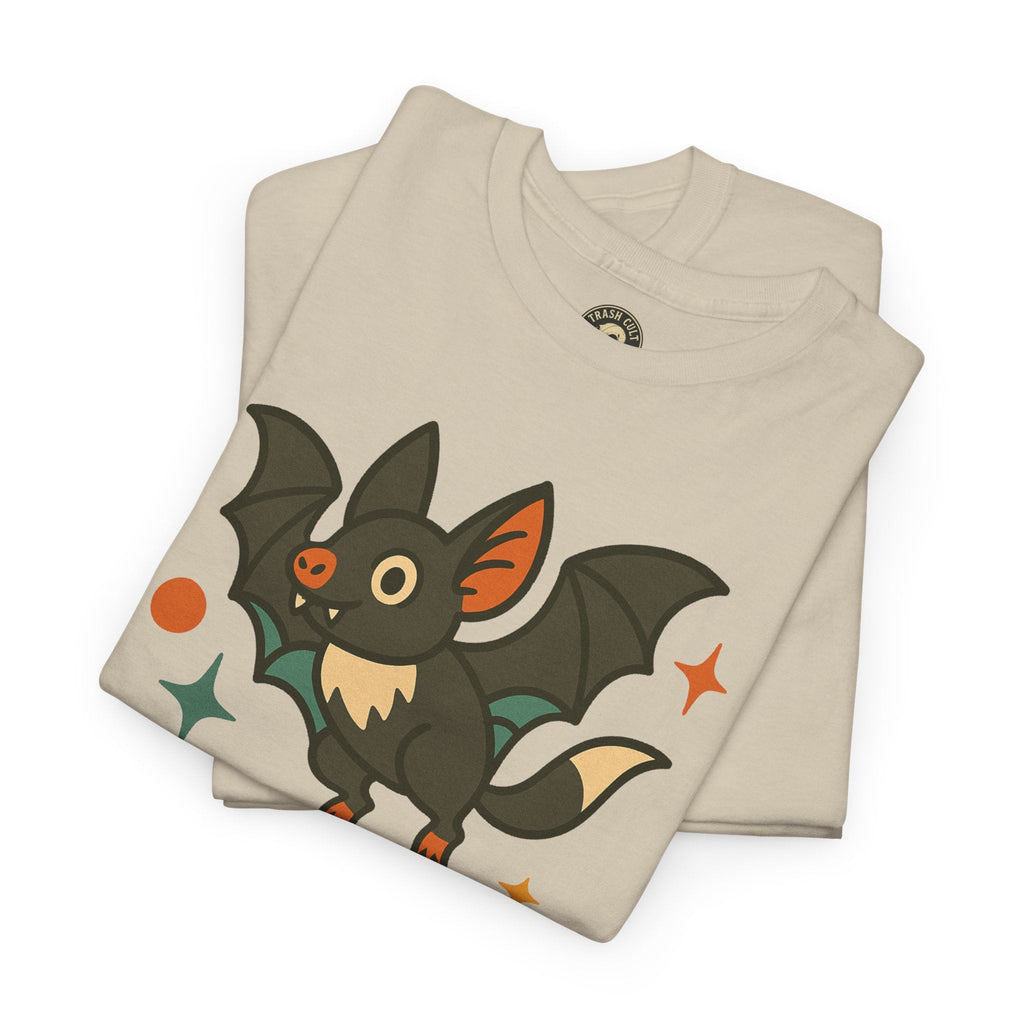 Trash Cult Supply Co. Unisex Heavy Cotton Tee - Fun Graphic Tee for Casual Wear, Perfect Gift for Bat Lovers, Halloween T-Shirt, [...]