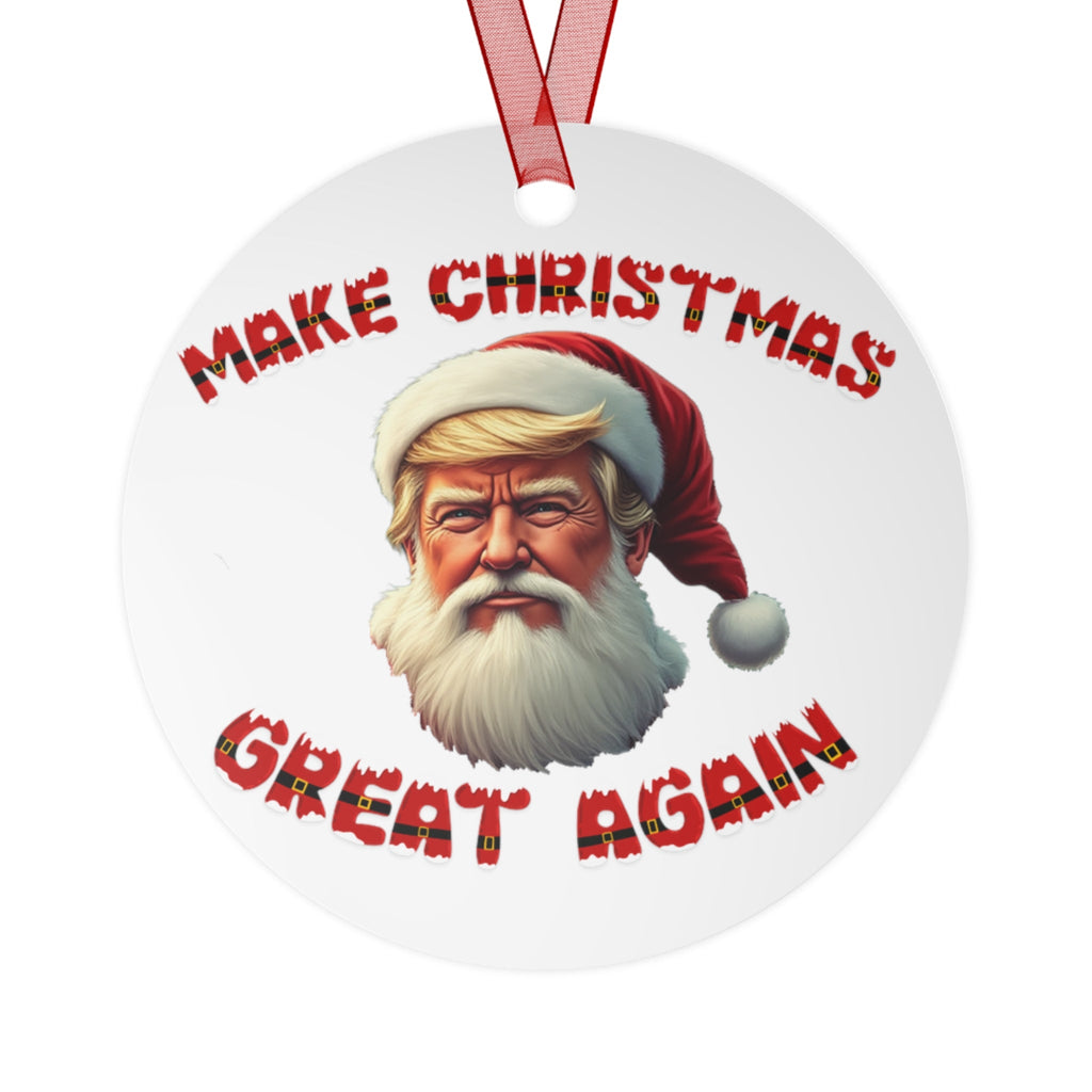 Make Christmas Great Again Ornament - 4LibertyShop.com
