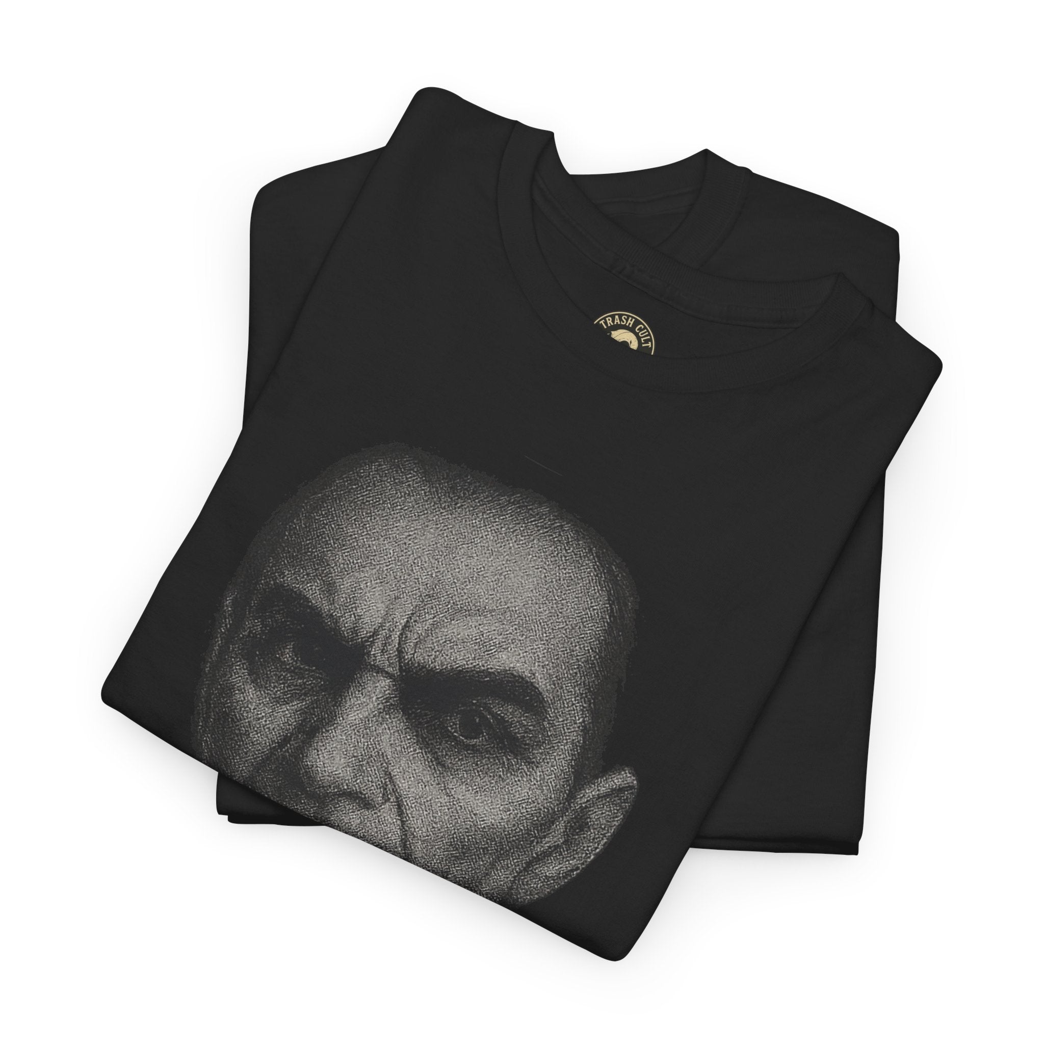 Gothic Graphic Tee, Unisex Heavy Cotton T-Shirt, Festival Wear, Statement Fashion, Halloween Outfit, Casual Street Style