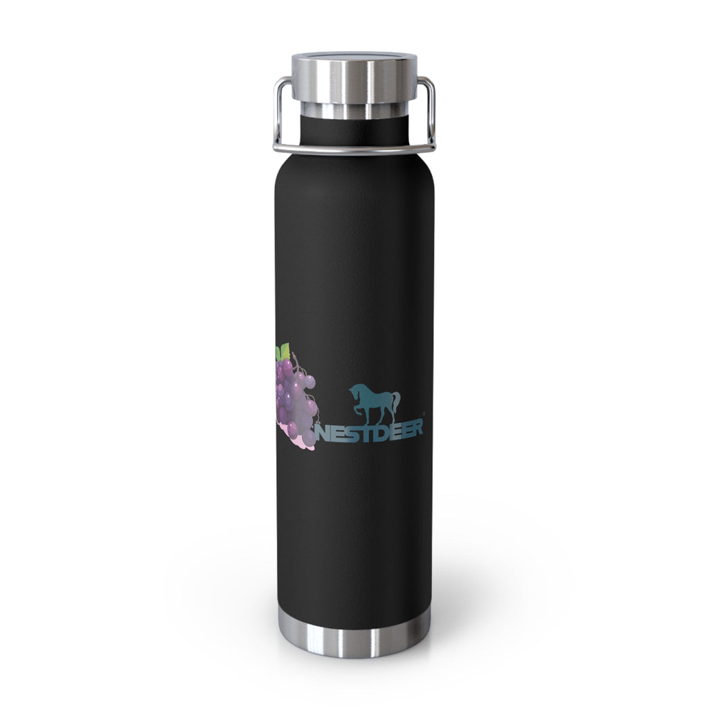 Elegant Insulated Water Bottle, 22oz | Eco-Friendly Drinkware for Outdoor