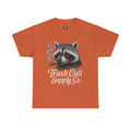 Monochrome Raccoon Cigar Shirt – Trash Cult Supply Co. | Gildan 5000 Tee