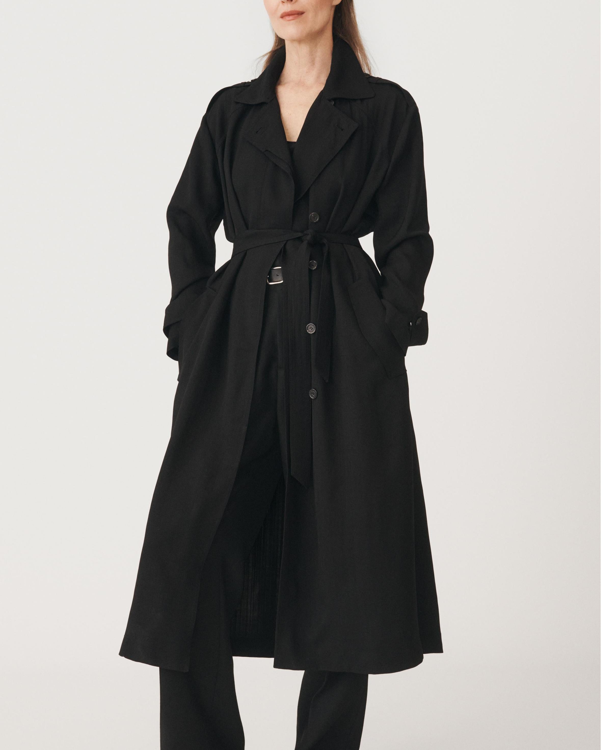Women's Jacket Double Breasted Trench