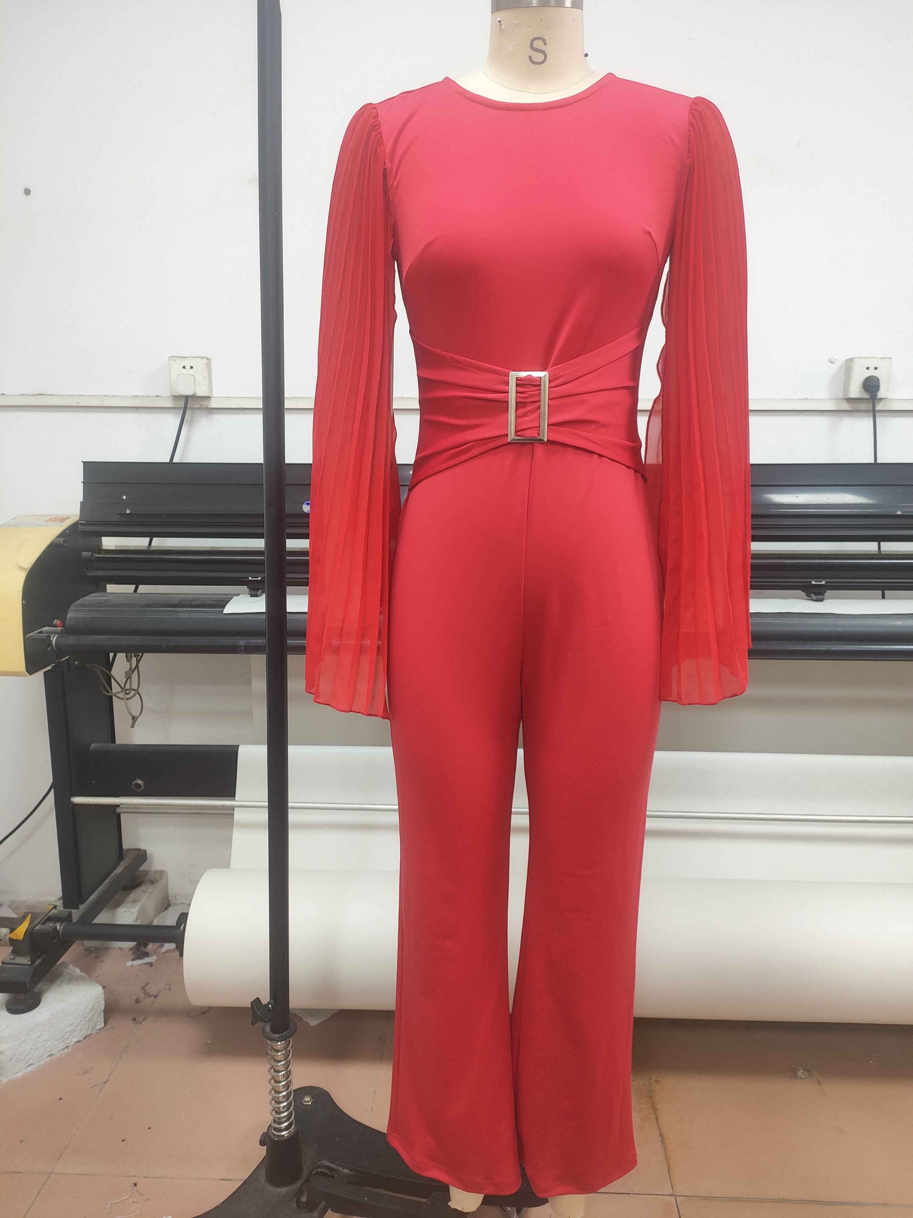 Niche Design Jumpsuit for Elegant Women
