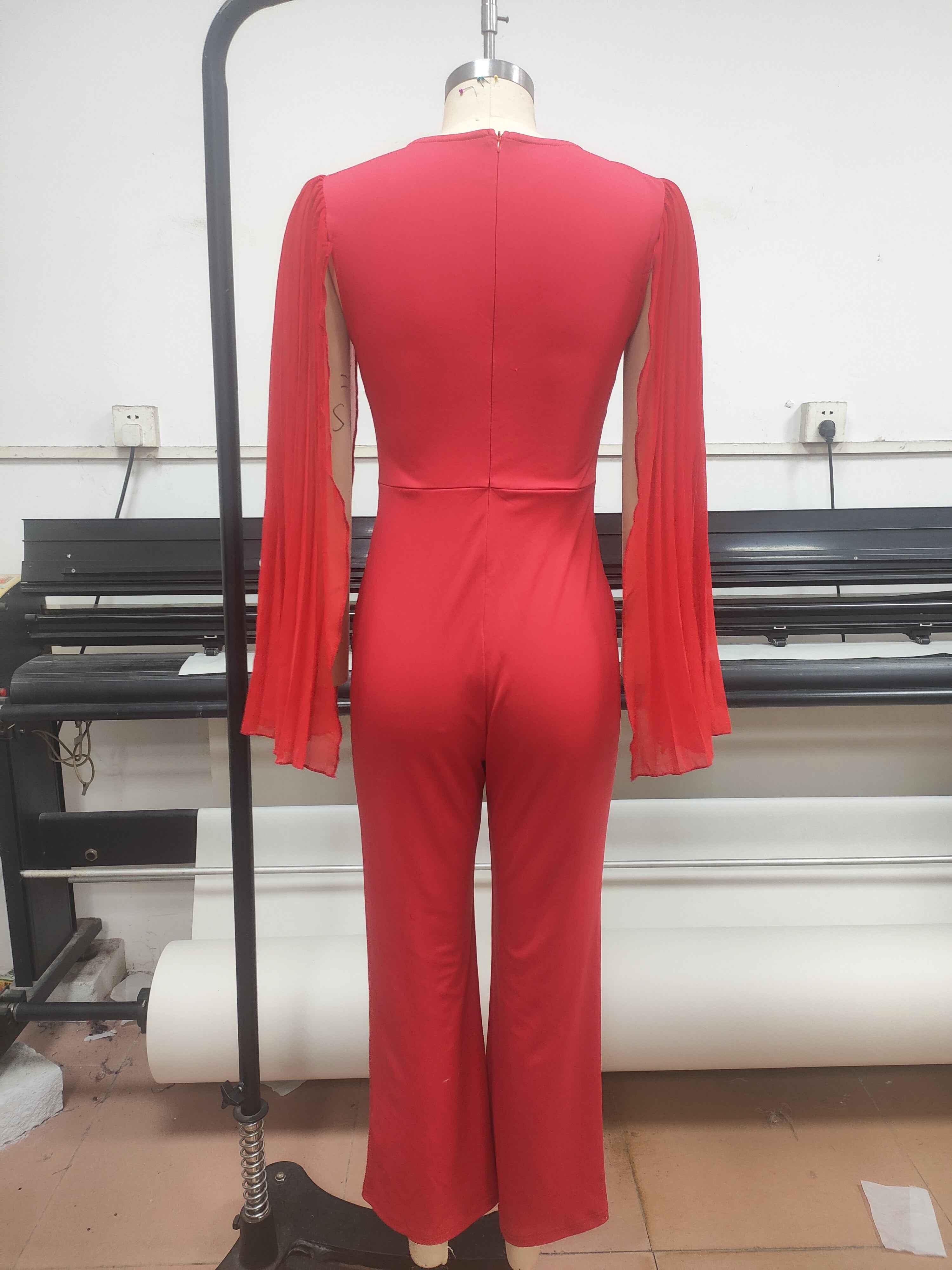 Niche Design Jumpsuit for Elegant Women