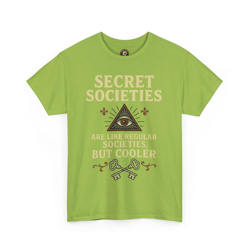 Secret Societies Shirt – Illuminati Eye Graphic Tee – Gildan 5000 Soft Cotton – Trash Cult Vintage Design