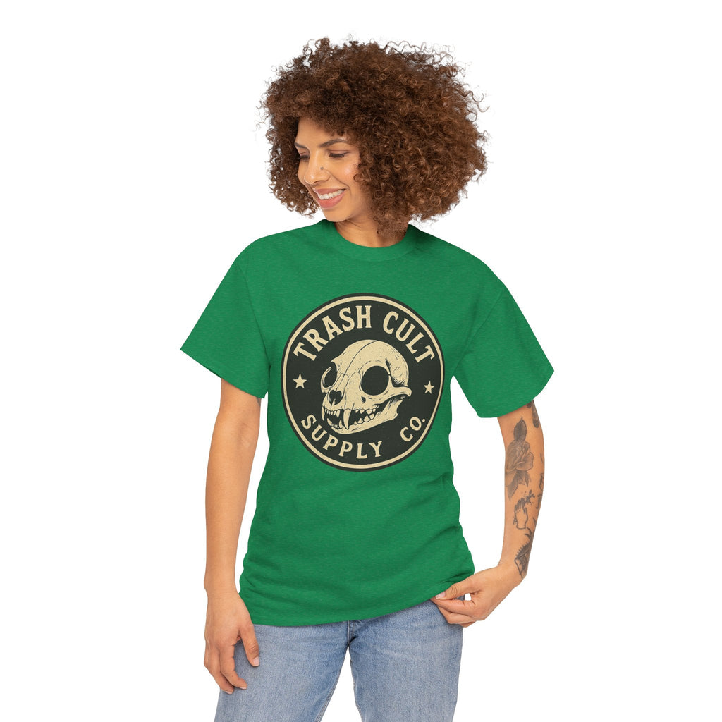 Trash Cult Skull - Stay Feral Culture Vibe, Streetwear Gift, Casual Outfit, Festival Wear, Trendy Apparel, Unique Present