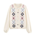 Retro Sweater Cardigan