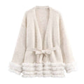 Elegant Knitted Cardigan Sweater
