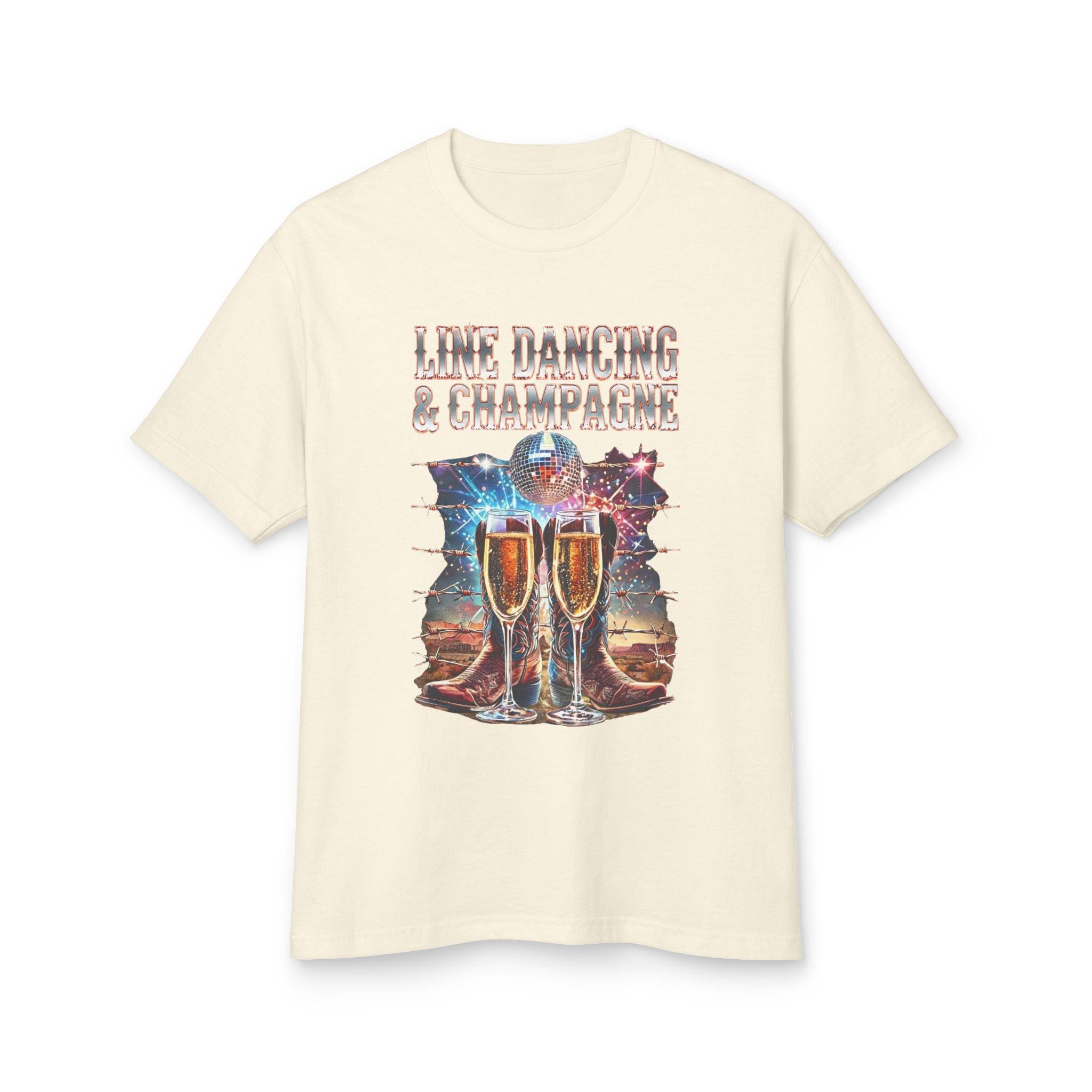 Line Dancing and Champagne T-Shirt