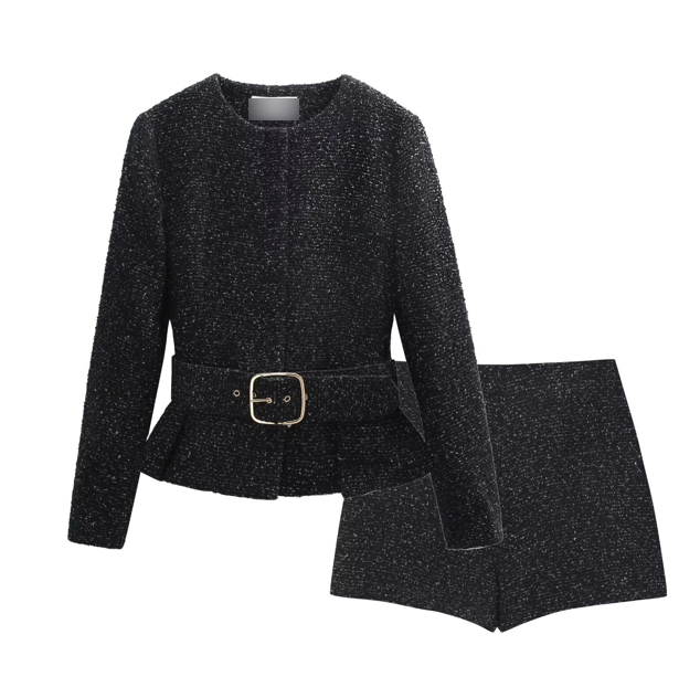 Women's Elegant Skirt Set Vintage Two Piece MUNSIEUR