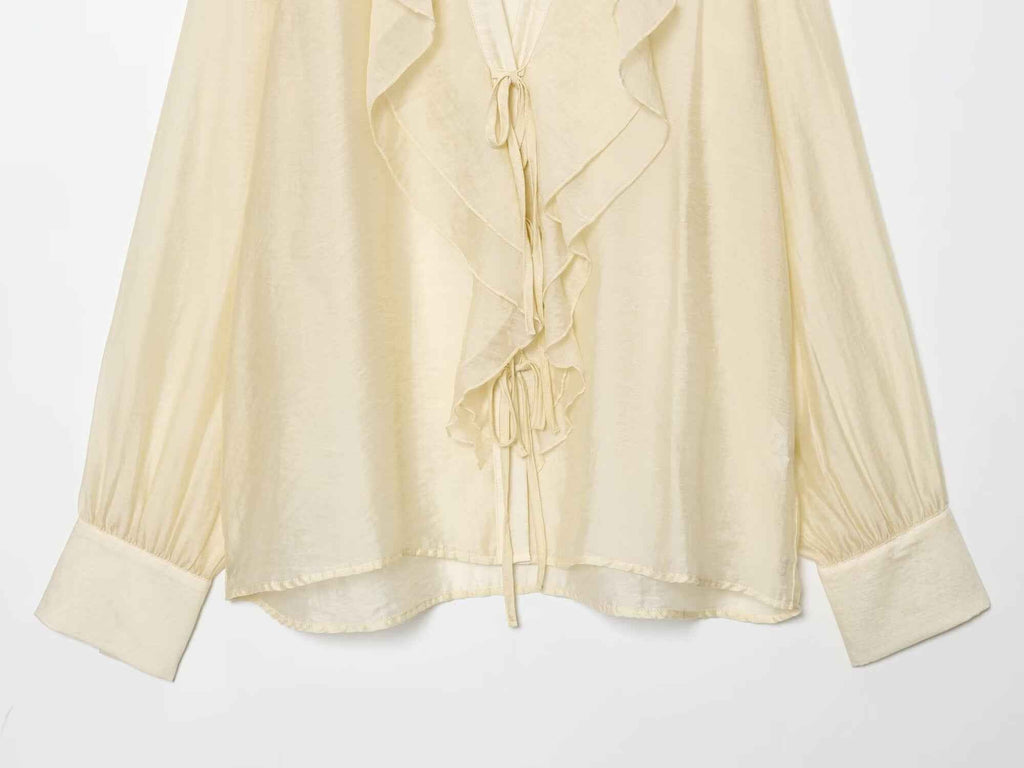 Women's Blouse Ruffled Loose Comfortable