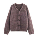 Knitted Cardigan Sweater