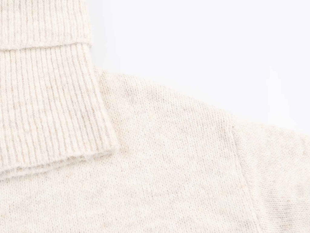 Pullover Knit Long Sleeve Loose Sweater