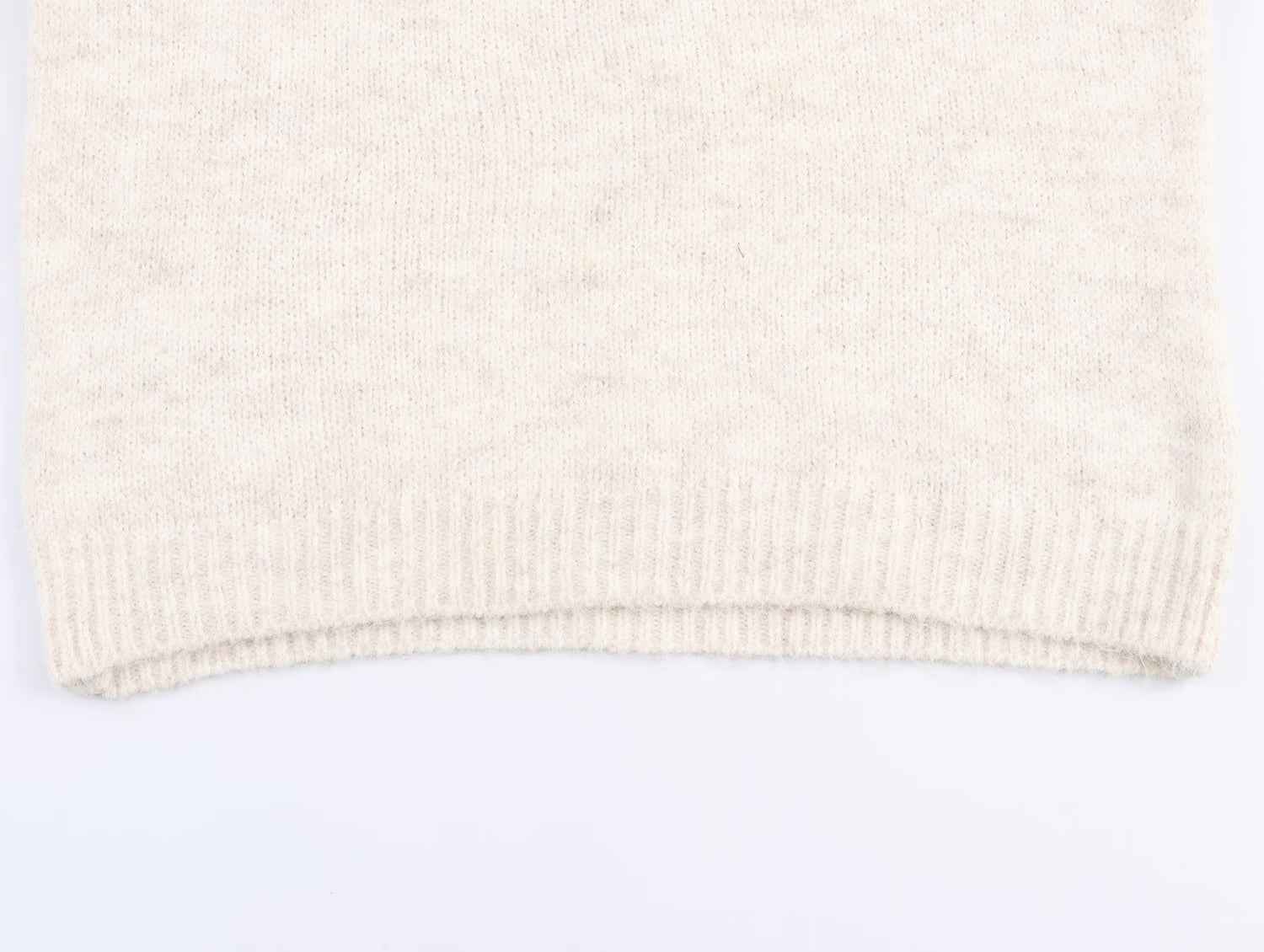 Pullover Knit Long Sleeve Loose Sweater