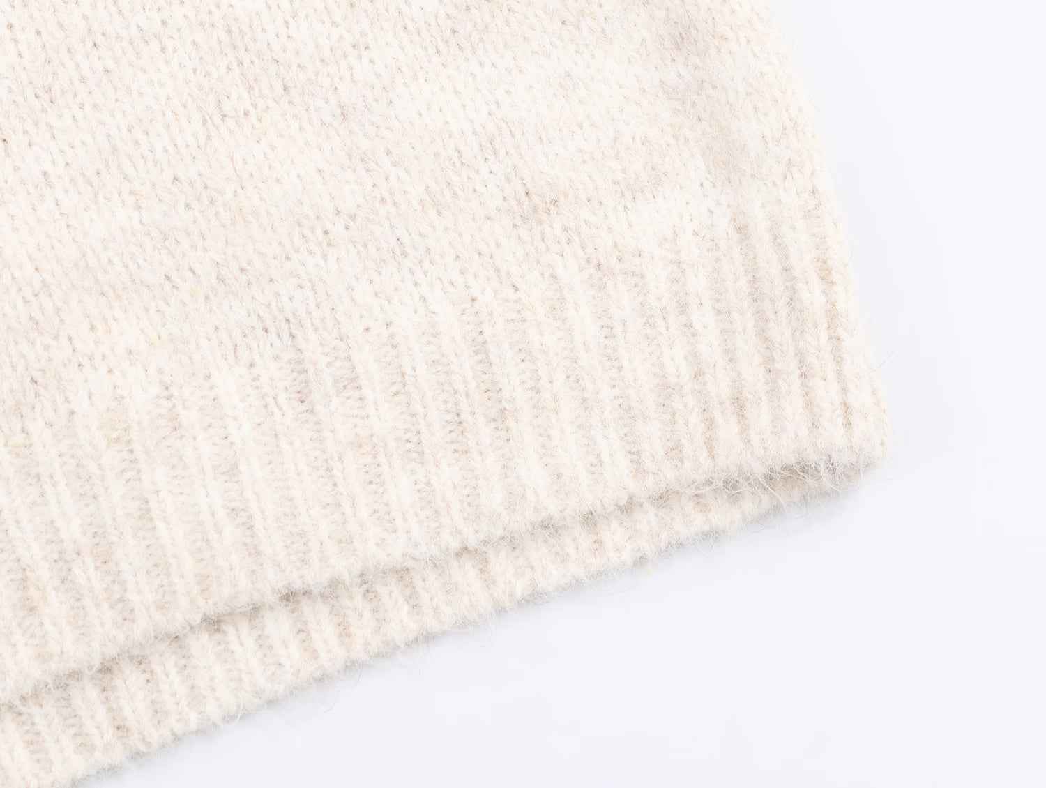 Pullover Knit Long Sleeve Loose Sweater