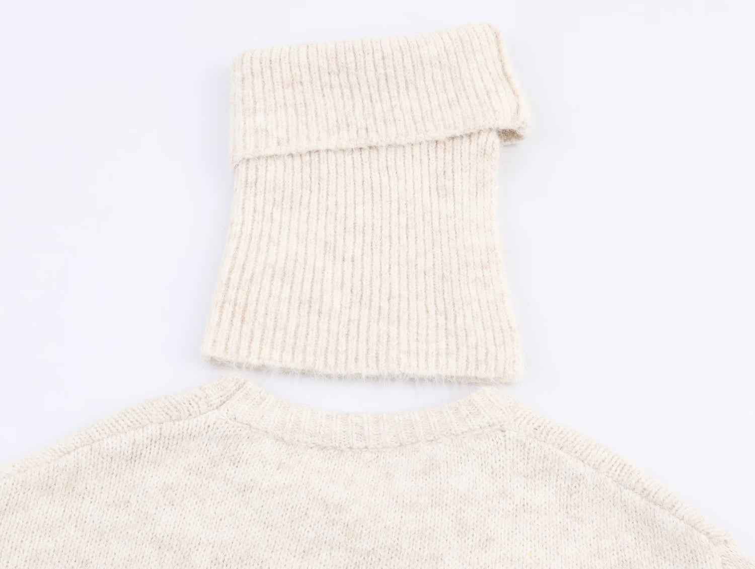 Pullover Knit Long Sleeve Loose Sweater