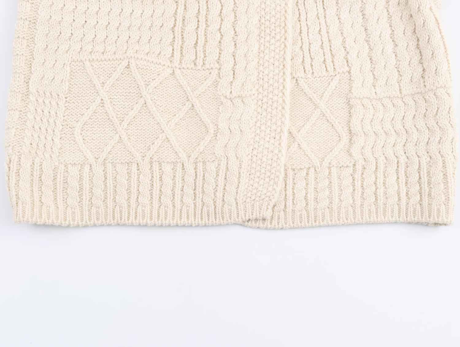 Retro Twist Sweater Asymmetric Knitted Cardigan
