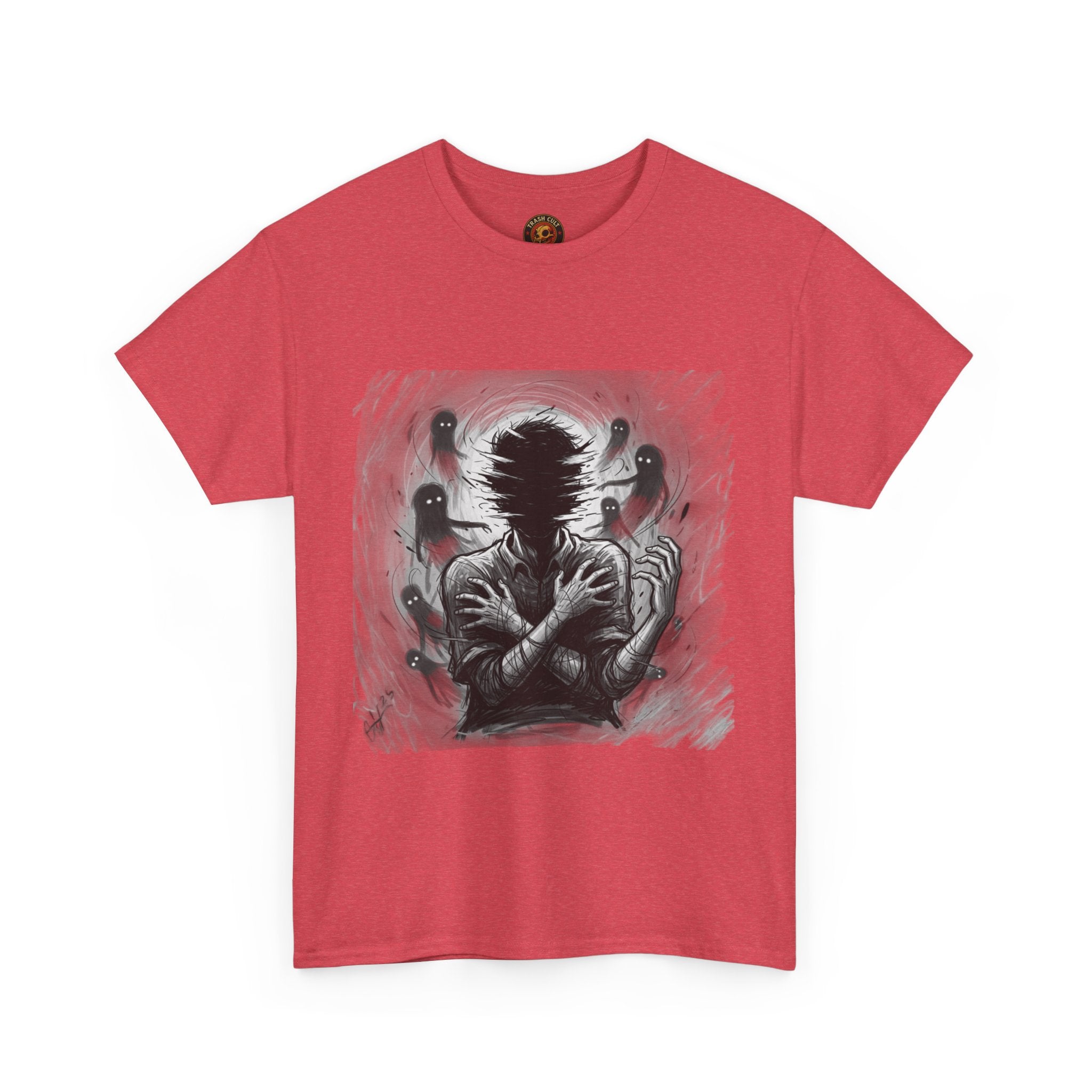 Xian Allen x Trash Cult Shirt – “Don’t Let Them In” | Ghost Spiral Emotional Horror Tee