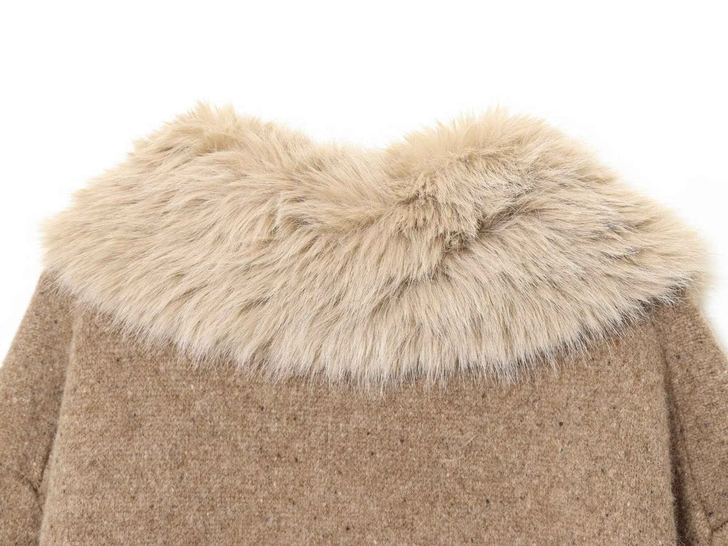 Furry Collar Jacket