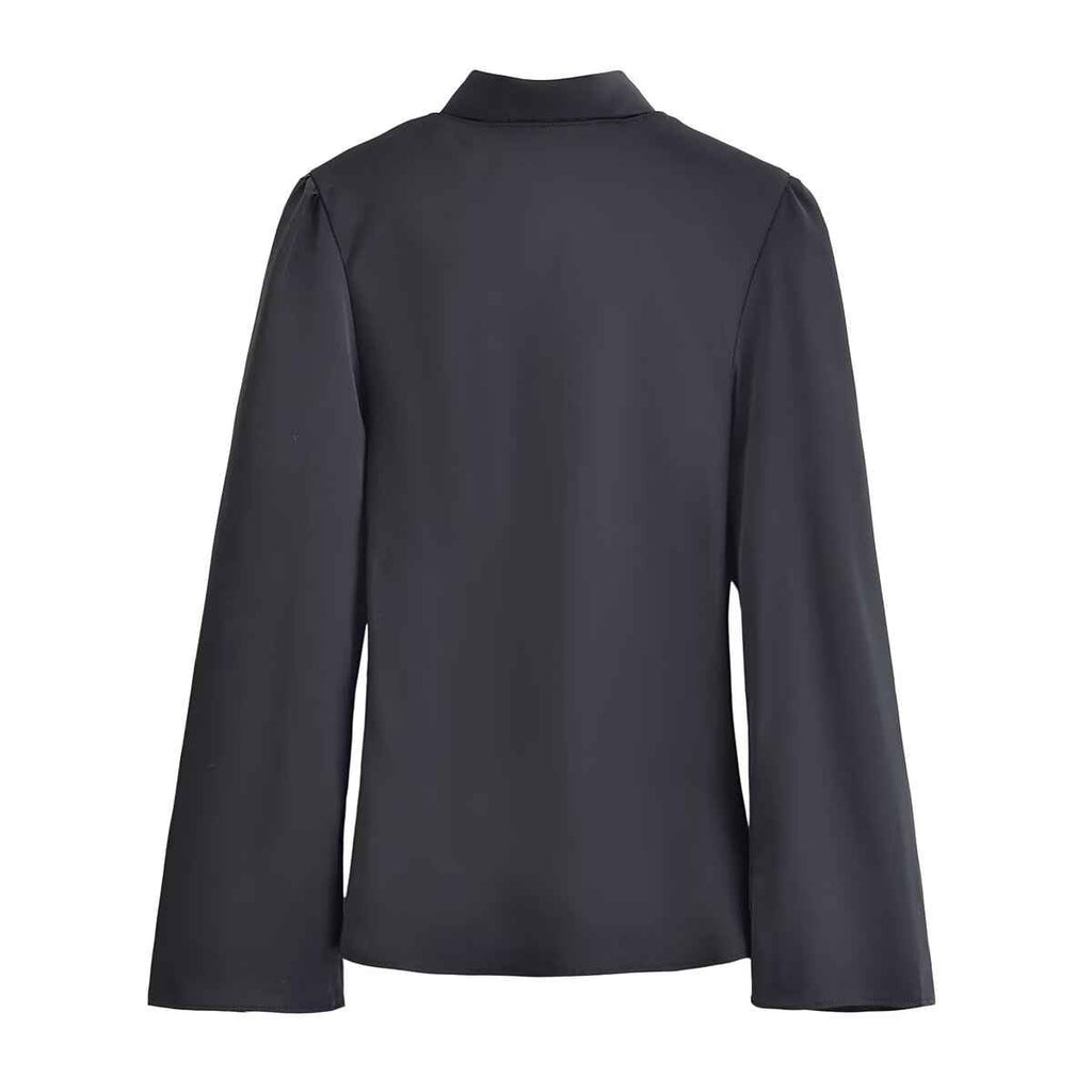 Elegant Silk Satin Blouse