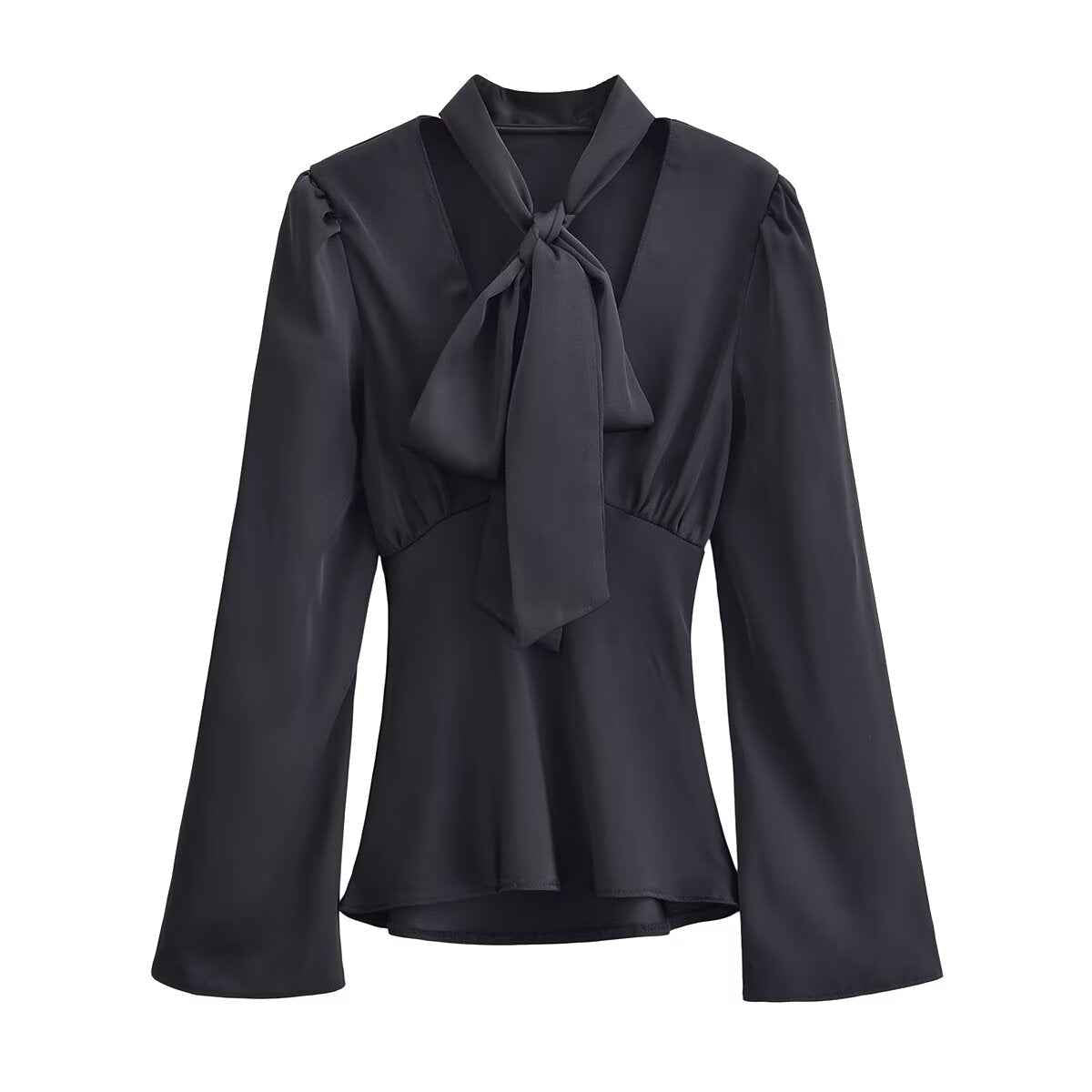 Elegant Silk Satin Blouse
