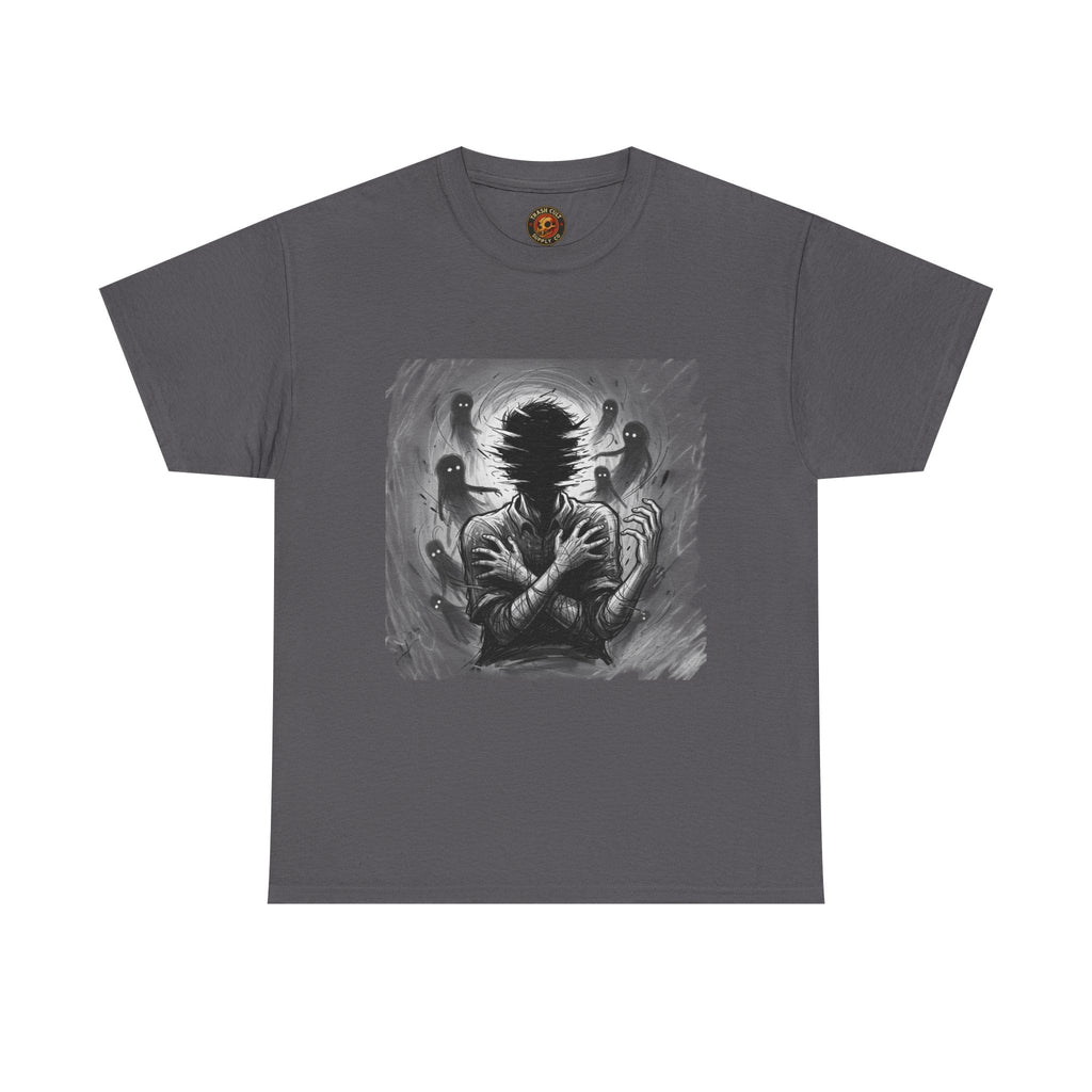 Xian Allen x Trash Cult Shirt – “Don’t Let Them In” | Ghost Spiral Emotional Horror Tee