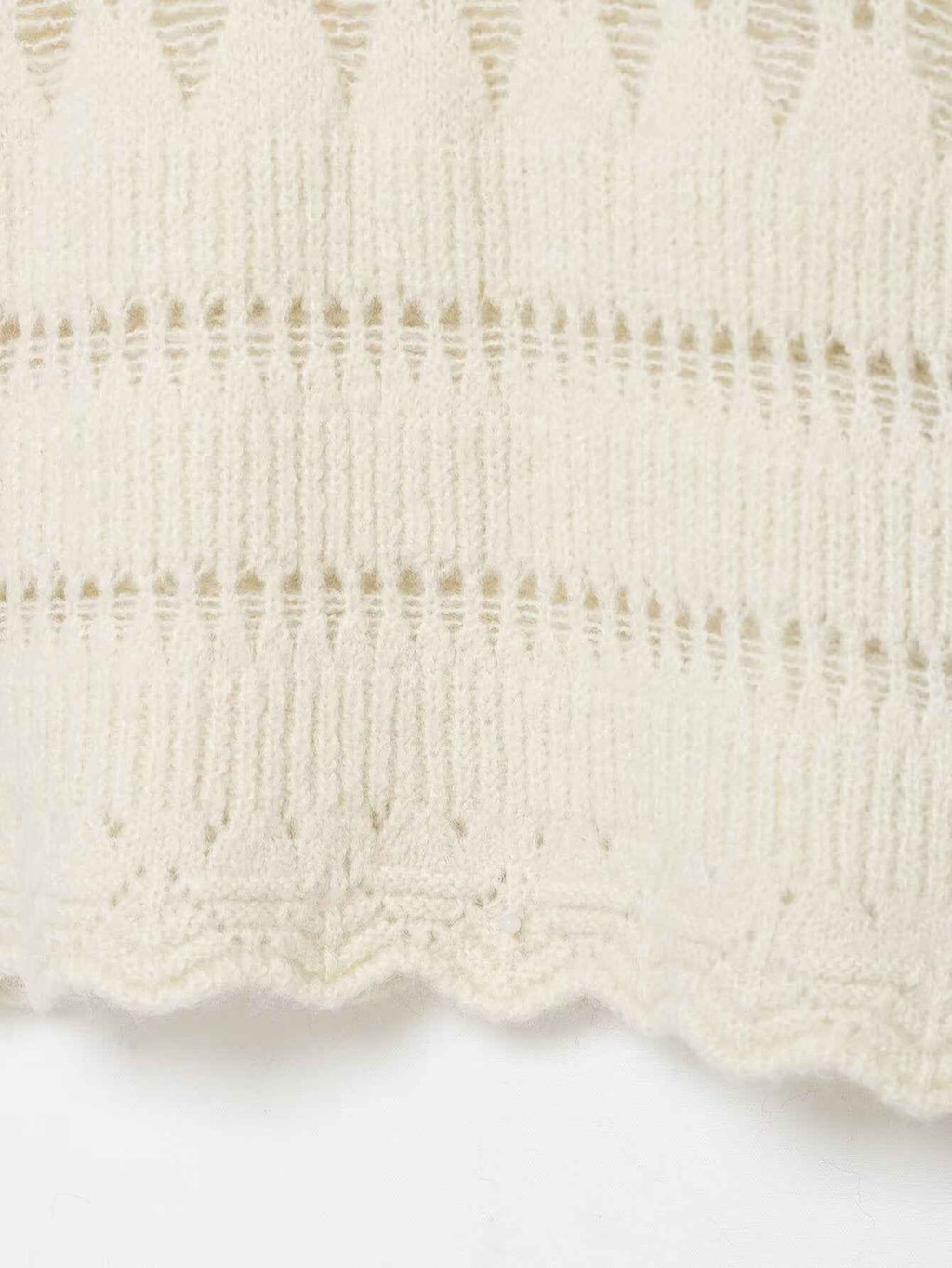 Hollow Cutout Shoulder Baring Sweater